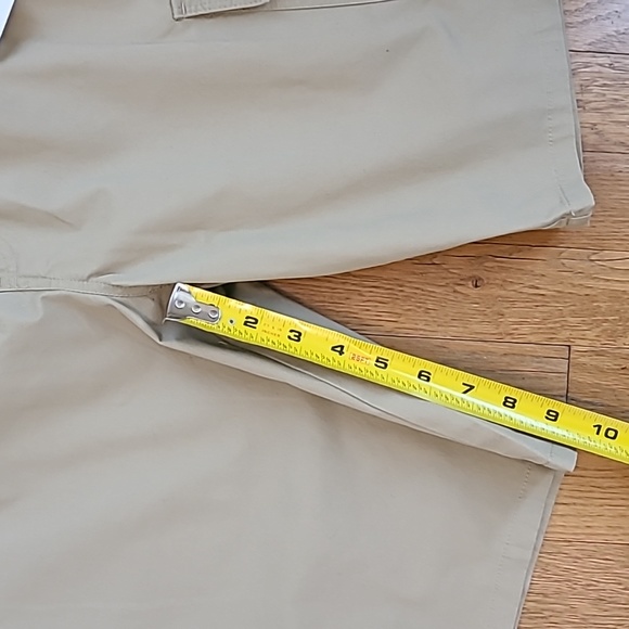 TIMBERLAND BRAND BOYS ELASTIC WAISTBAND PULL-ON KHAKI CARGO SHORTS SIZE LARGE - Picture 13 of 13